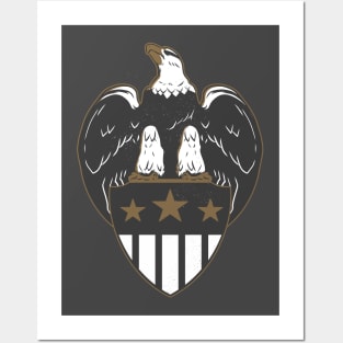 Eagle Flag Posters and Art